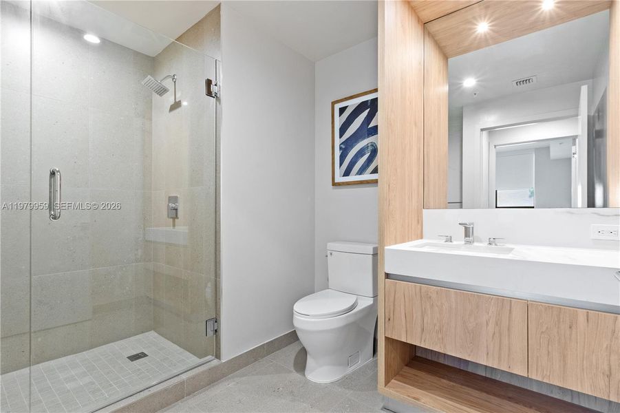 Furnished interior view inside a new home in , Miami (Image 4).