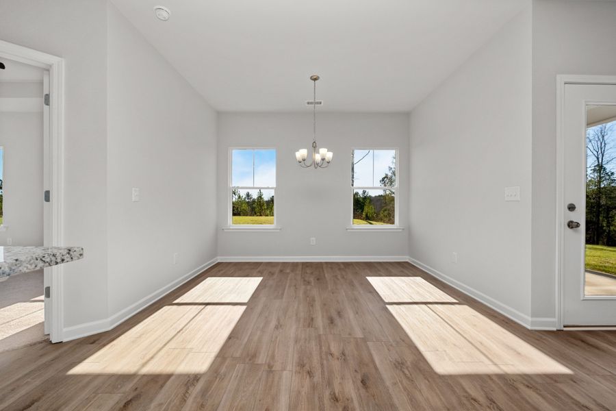 Spacious, unfurnished interior of a new home in Jackson Hills, Clarksville (Image 19).