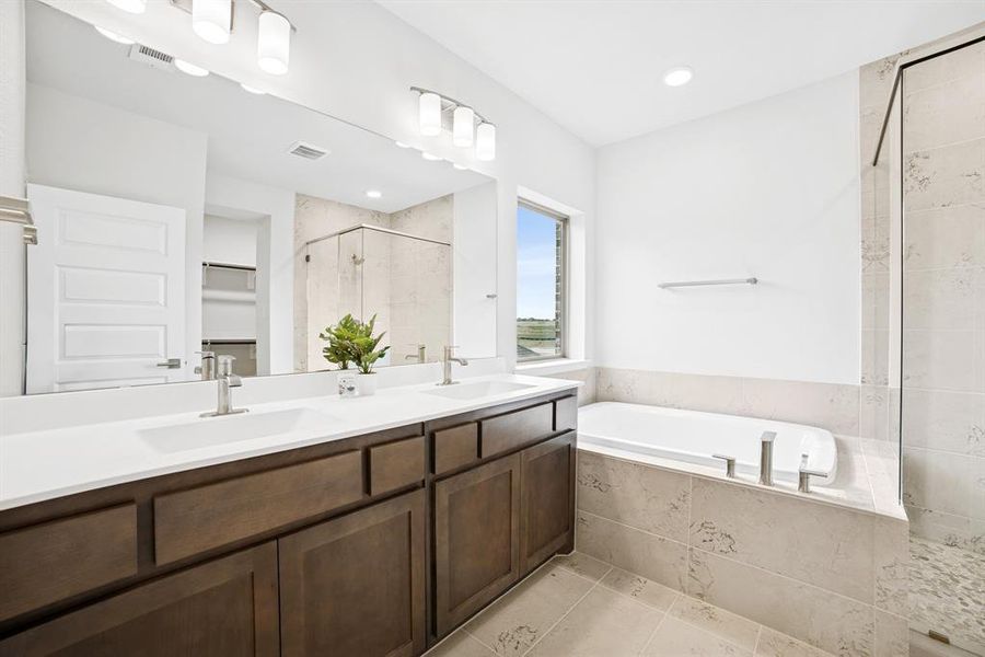 Furnished interior view inside a new home in Talia – Cottage Series, Mesquite (Image 4).