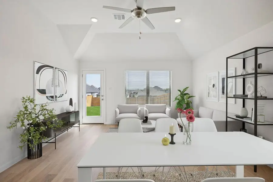 Furnished interior view inside a new home in Trinity Ranch, Elgin (Image 4).
