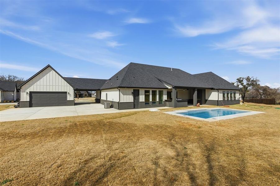 Exterior details and patio area of a home in , Fort Worth (Image 20). Exterior details and patio area of a home in , Fort Worth (Image 20).
