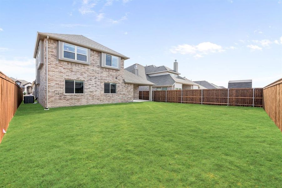 Exterior details and patio area of a home in Silo Mills Classic 50, Joshua (Image 21).