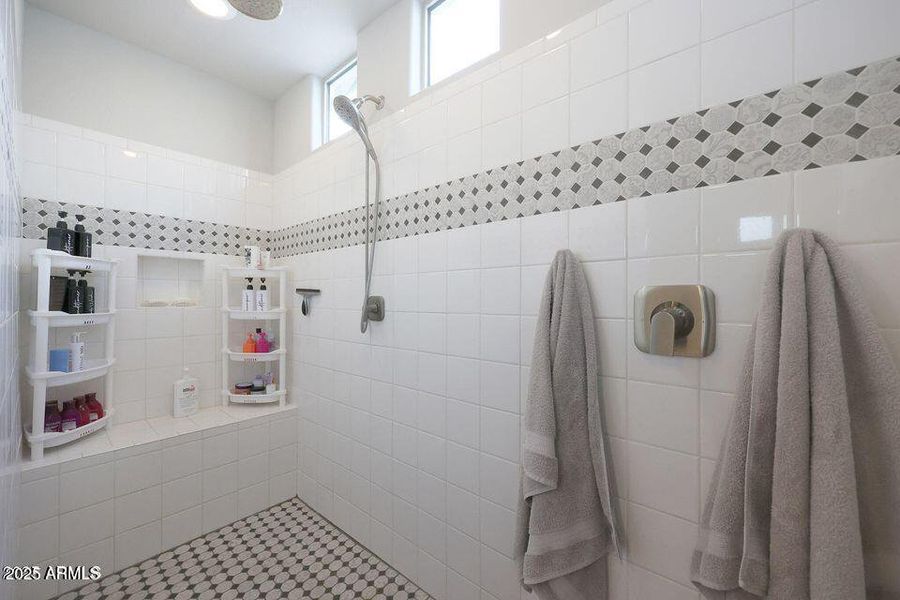 11 - Primary Shower with Rain Showerhead