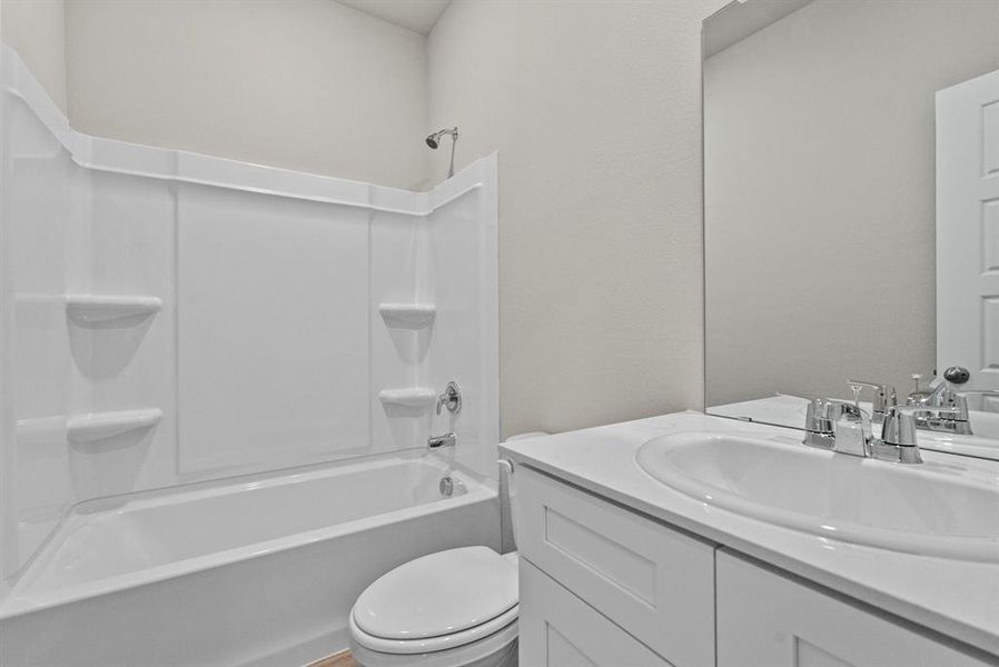 Furnished interior view inside a new home in Terra Trace, Fort Worth (Image 5). Furnished interior view inside a new home in Terra Trace, Fort Worth (Image 5).