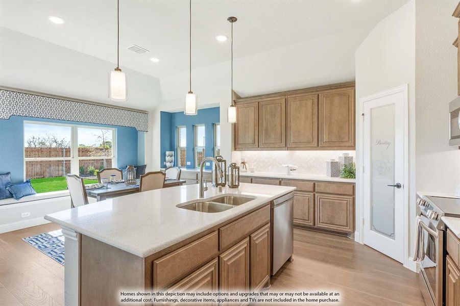 Furnished interior view inside a new home in Timberbrook 3B-4A, Justin (Image 27).