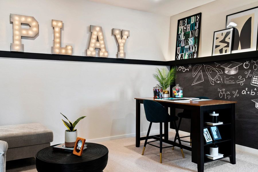 Furnished interior view inside a new home in Park Central, Georgetown (Image 43).