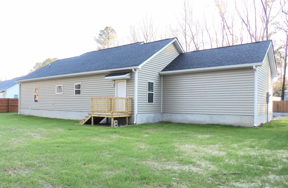 Exterior details and patio area of a home in , Walterboro (Image 11). Exterior details and patio area of a home in , Walterboro (Image 11).