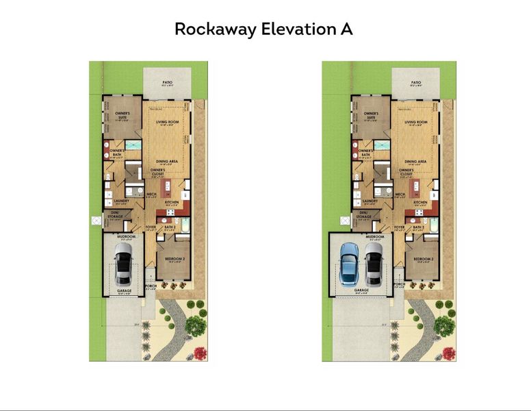 2D floor plan layout for the Rockaway by Epcon Communities in Chipeta Hollows, Grand Junction, CO (Image 3). 2D floor plan layout for the Rockaway by Epcon Communities in Chipeta Hollows, Grand Junction, CO (Image 3).