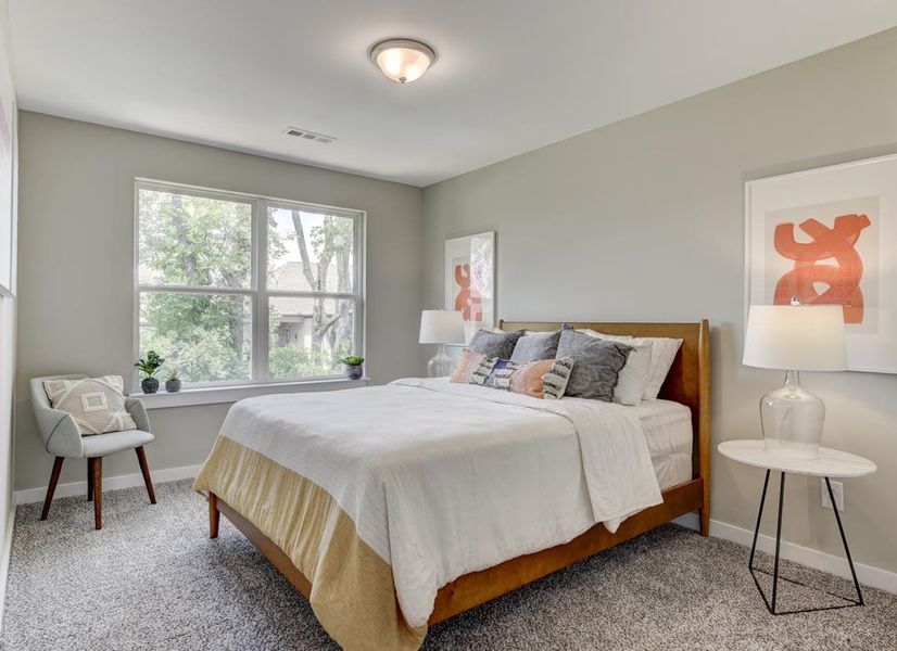 Furnished interior view inside a new home in The Grove at Kennesaw Farms, Gallatin (Image 11).