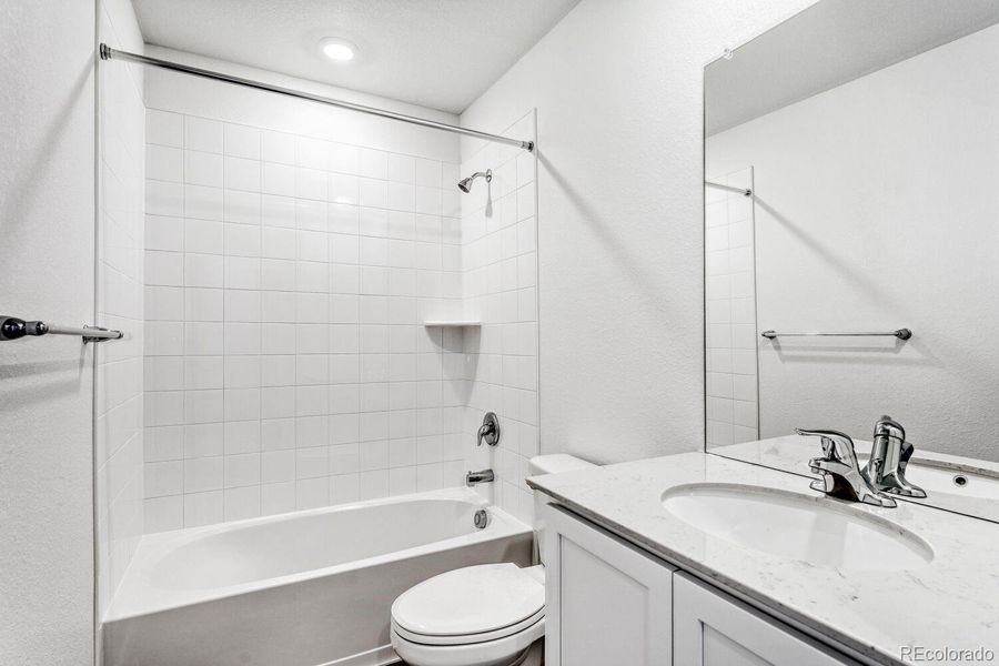 Furnished interior view inside a new home in Muegge Farms, Bennett (Image 7).