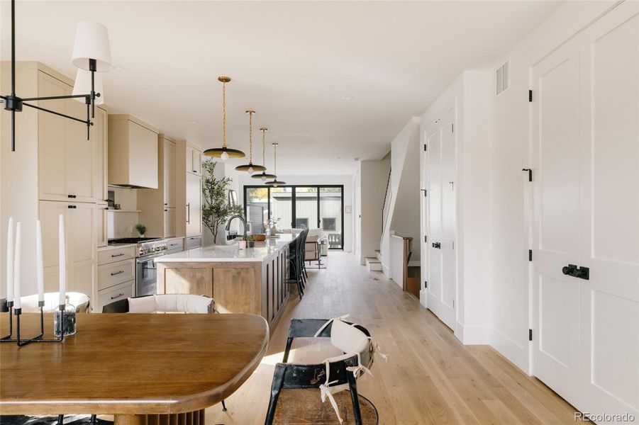 Furnished interior view inside a new home in , Denver (Image 5). Furnished interior view inside a new home in , Denver (Image 5).