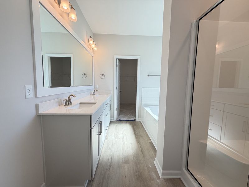 Furnished interior view inside a new home in Waterfall Estates, Whiteville (Image 8).