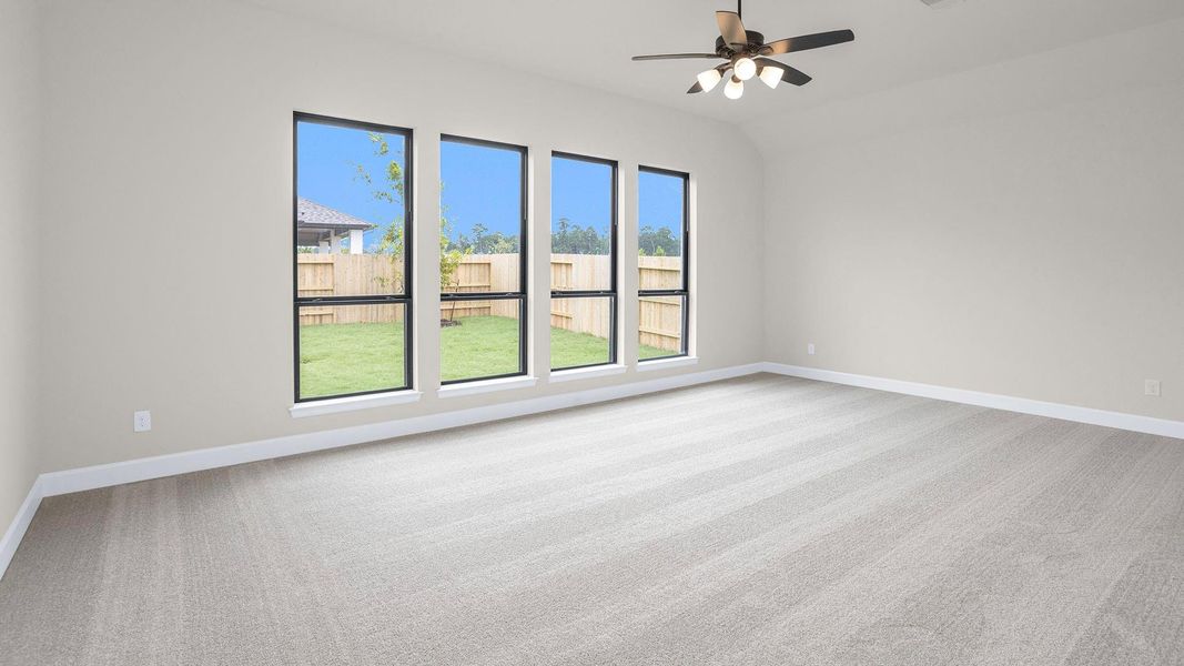 Spacious, unfurnished interior of a new home in Artavia, Conroe (Image 11). Spacious, unfurnished interior of a new home in Artavia, Conroe (Image 11).