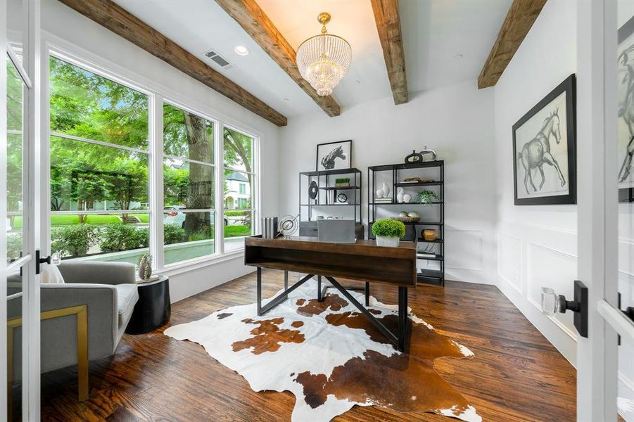 Furnished interior view inside a new home in , University Park (Image 9).