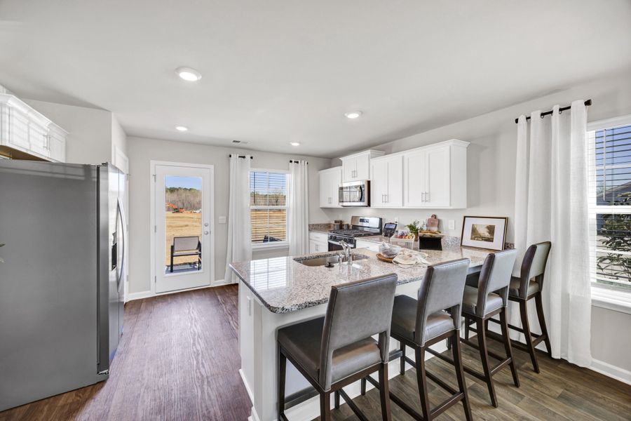 Furnished interior view inside a new home in The Park at Wilkinson, Orangeburg (Image 21).