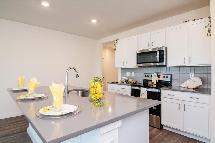 Furnished interior view inside a new home in Epperson, Wesley Chapel (Image 5).