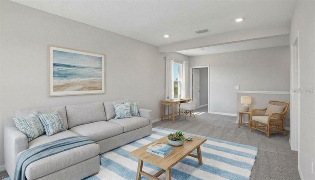 Furnished interior view inside a new home in , Wesley Chapel (Image 7).