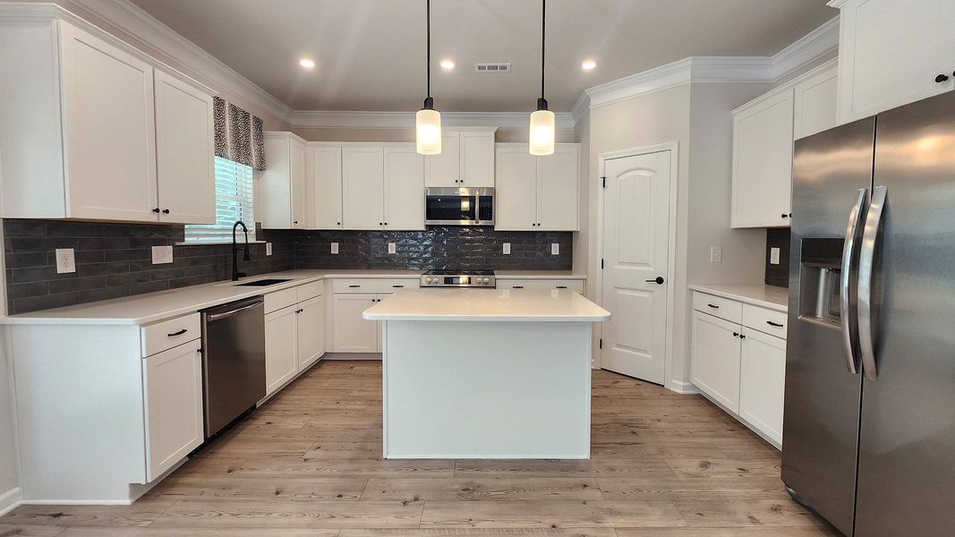 Furnished interior view inside a new home in Lexington Woods South, Fayetteville (Image 7).
