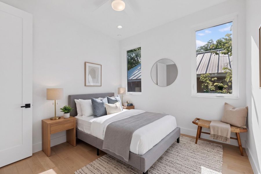 Furnished interior view inside a new home in , Austin (Image 12).