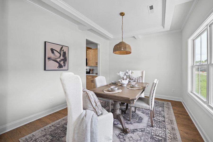 Furnished interior view inside a new home in Summerfield, Clarksville (Image 6).