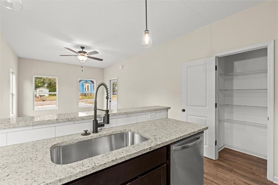 Close-up of interior finishes inside a home in , Carrollton (Image 13).