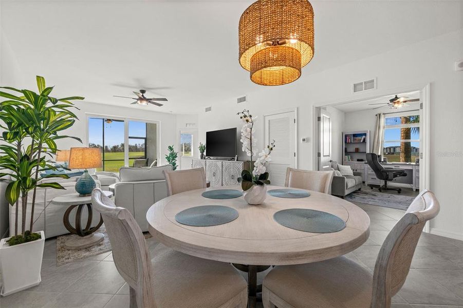 Furnished interior view inside a new home in , Punta Gorda (Image 8).