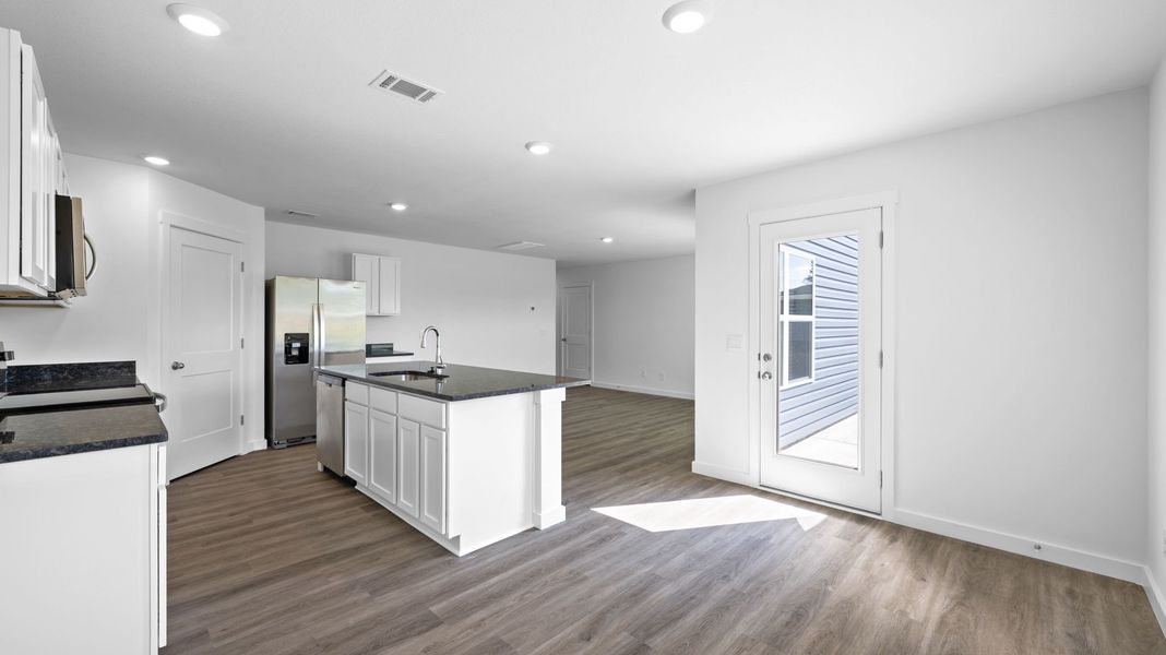 Furnished interior view inside a new home in Evergreen Landing, Rossville (Image 10).