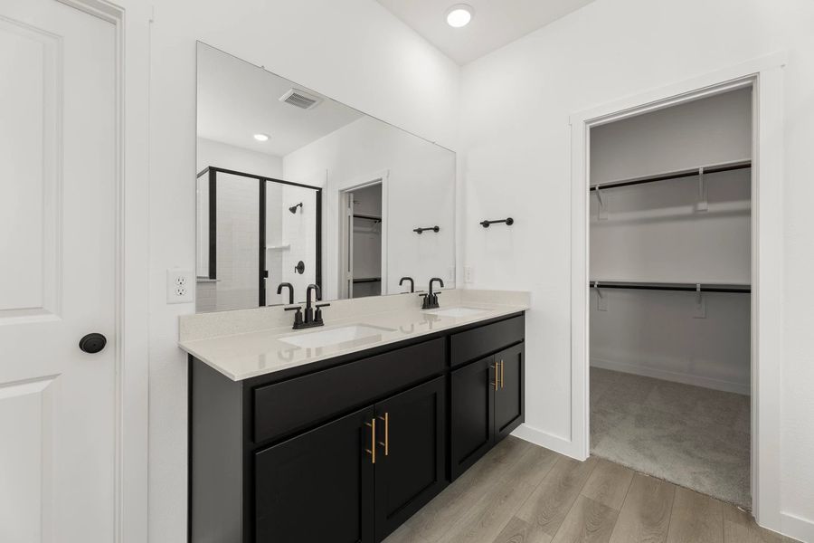 Primary Bathroom Representative Photo featuring the Noir Collection