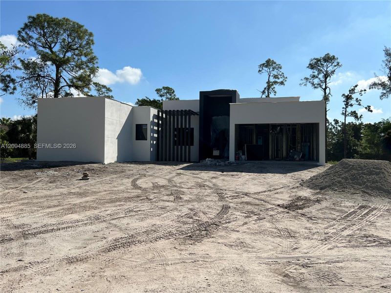 In-progress construction of a new home in , Parkland, FL (Image 14).