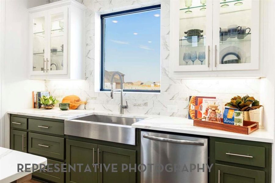 Furnished interior view inside a new home in Wellington, Haslet (Image 6).