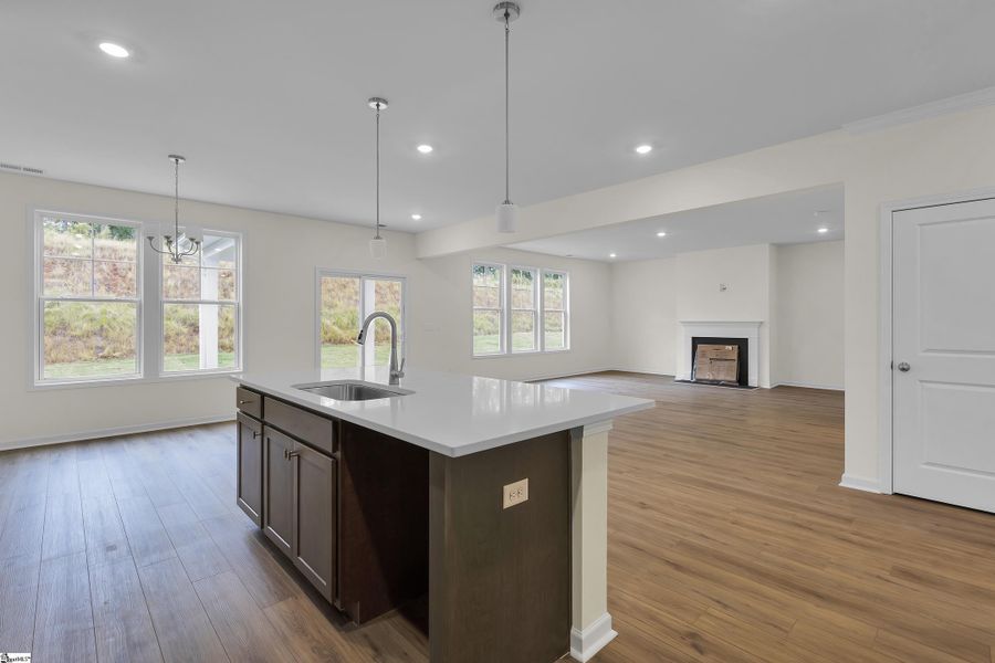Furnished interior view inside a new home in Lynbrook, Boiling Springs (Image 9).