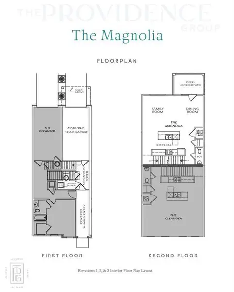 2D floor plan layout of this home in Brookside Reserve, Alpharetta, GA (Image 3).