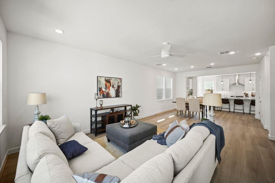 Open living space Open living space