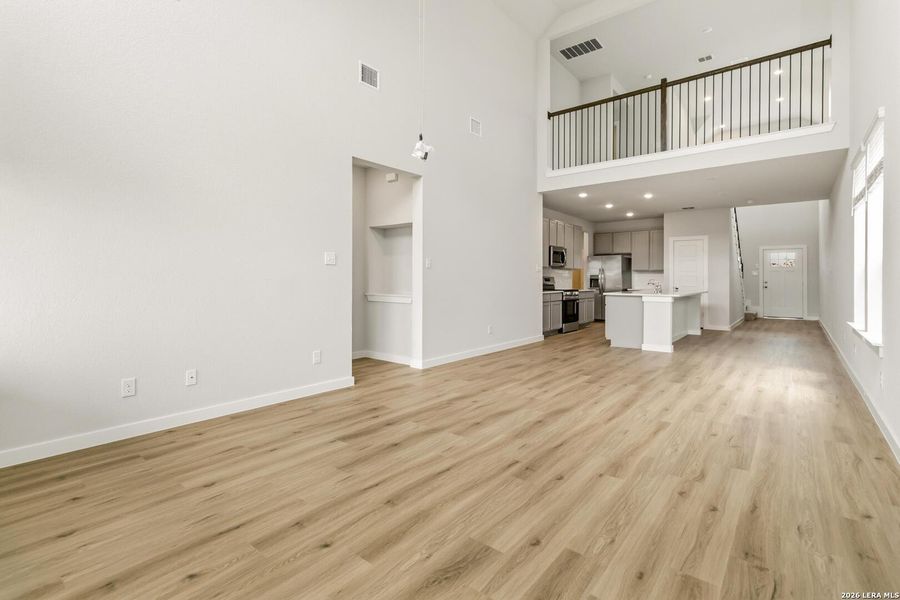 Spacious, unfurnished interior of a new home in Red Hawk Landing, San Antonio (Image 14). Spacious, unfurnished interior of a new home in Red Hawk Landing, San Antonio (Image 14).