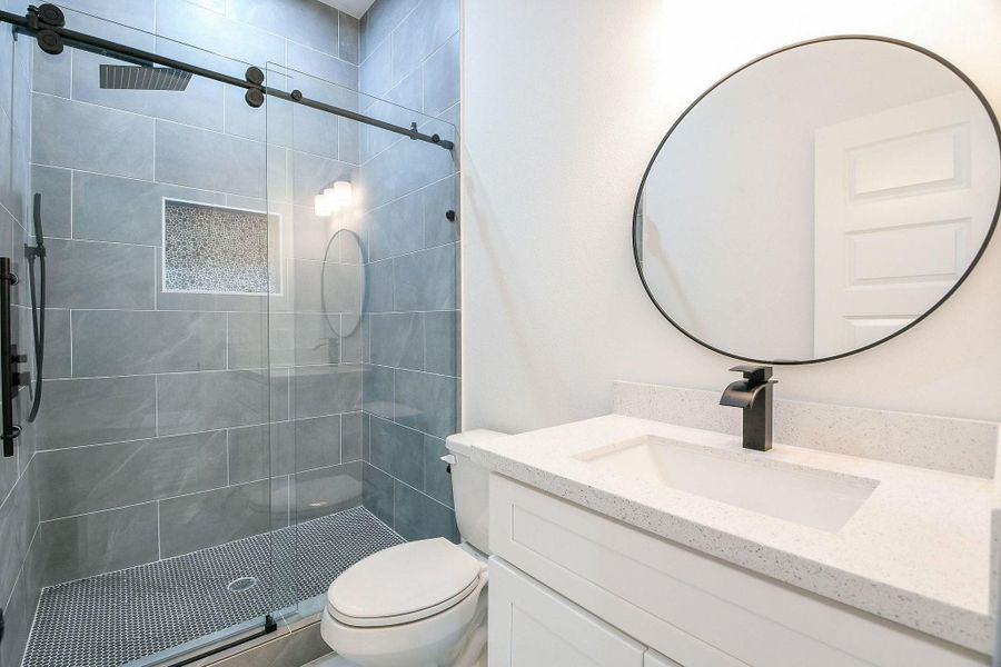 Furnished interior view inside a new home in , Livingston (Image 5).