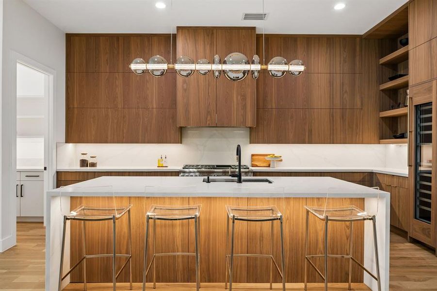 Furnished interior view inside a new home in , Dallas (Image 16).