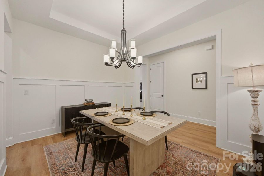 Furnished interior view inside a new home in , Mooresville (Image 18).