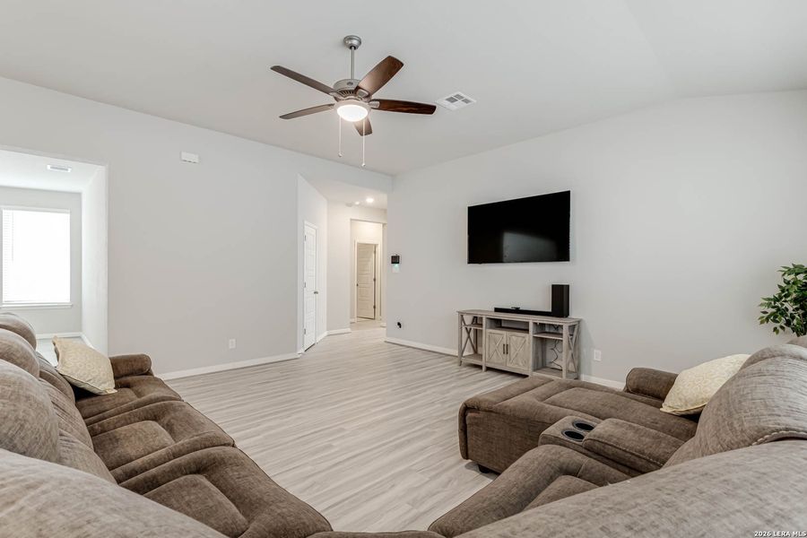 Furnished interior view inside a new home in Remington Ranch, San Antonio (Image 16).