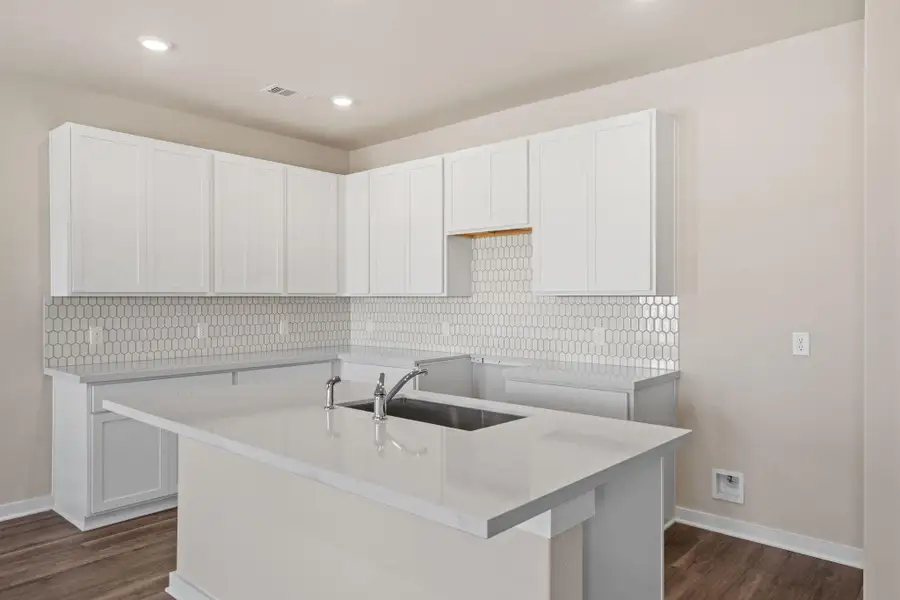 Furnished interior view inside a new home in Arabella on the Prairie 60', Richmond (Image 5).