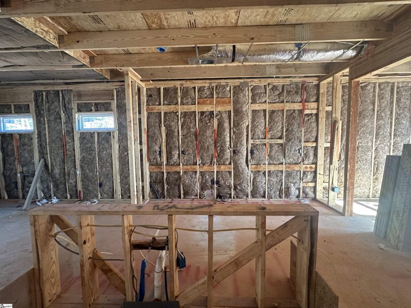 In-progress construction of a new home in Shiloh Trail, Wellford, SC (Image 16).