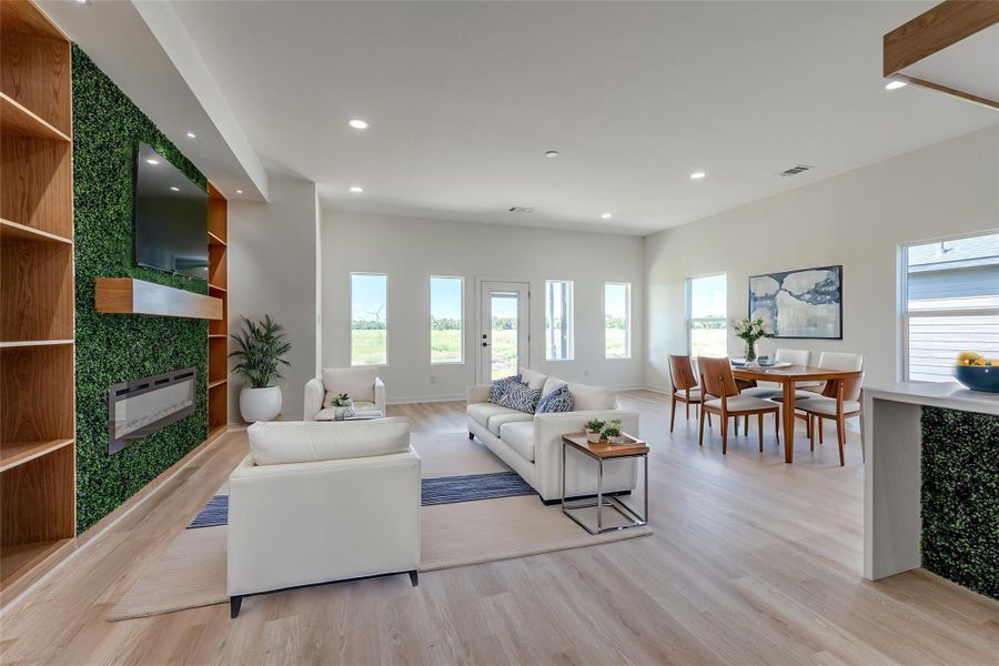 Virtually staged for reference only