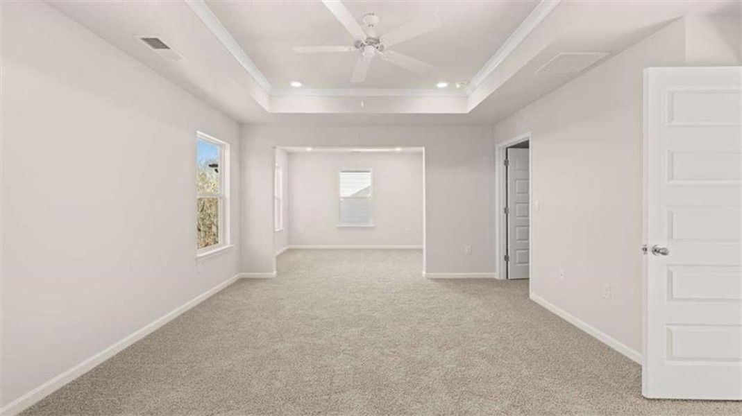 Spacious, unfurnished interior of a new home in Water Oak Estates, Lawrenceville (Image 24). Spacious, unfurnished interior of a new home in Water Oak Estates, Lawrenceville (Image 24).