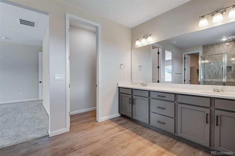 Furnished interior view inside a new home in Reunion Ridge, Commerce City (Image 5).