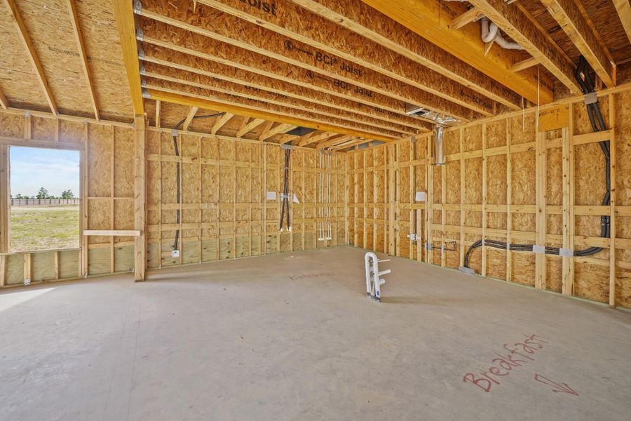 Spacious, unfurnished interior of a new home in Bridgeland, Cypress (Image 14).
