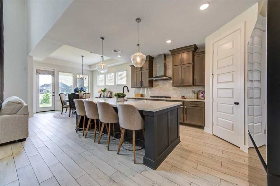 Furnished interior view inside a new home in Cross Creek West, Fulshear (Image 29).