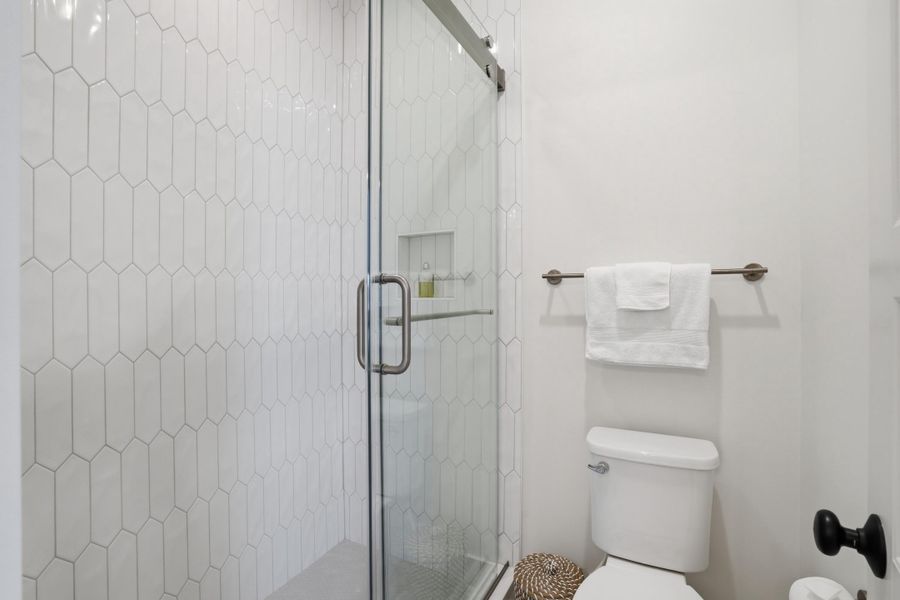 Furnished interior view inside a new home in , Johns Island (Image 38).