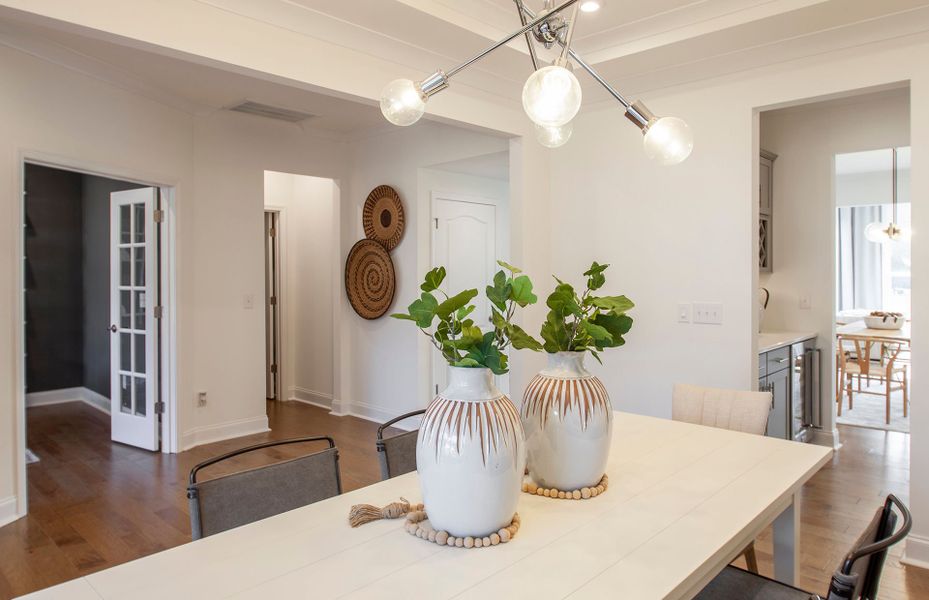 Furnished interior view inside a new home in Forest Creek, Waxhaw (Image 11).