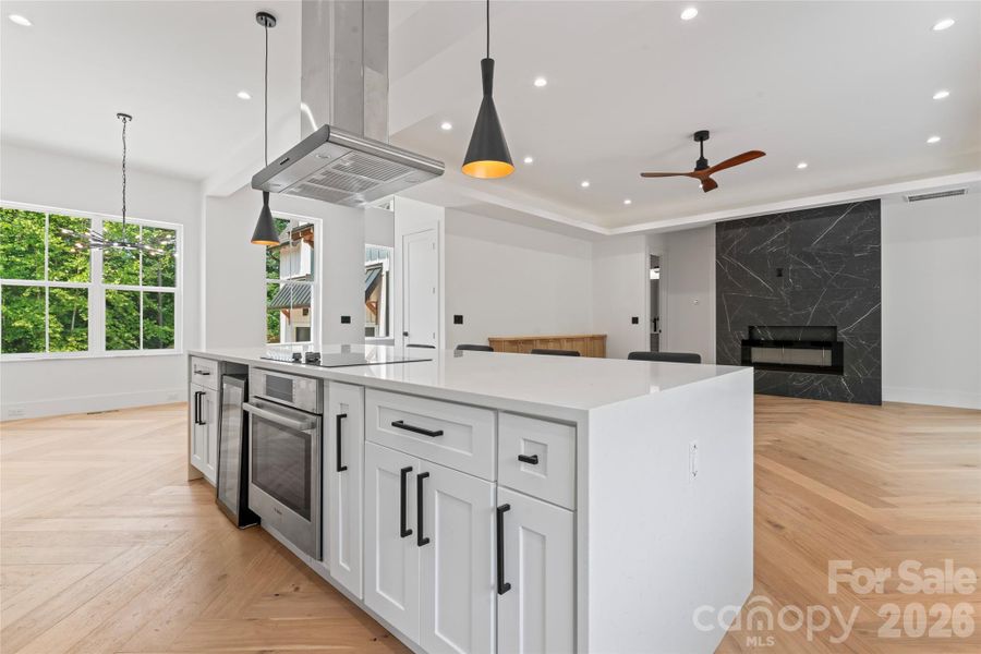 Furnished interior view inside a new home in , Sherrills Ford (Image 6).