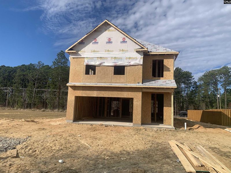 In-progress construction of a new home in Peachtree Hills, Lexington, SC (Image 27). In-progress construction of a new home in Peachtree Hills, Lexington, SC (Image 27).