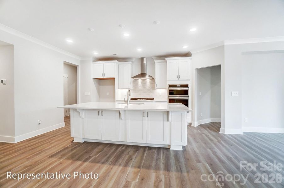 Furnished interior view inside a new home in Waterford Commons, Rock Hill (Image 3).